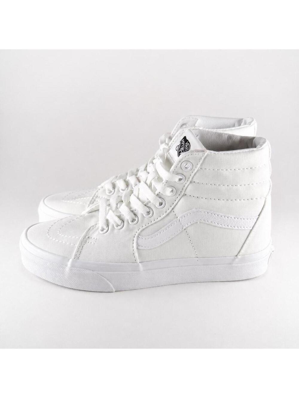 Vans High Top All White Size 7.5 Women VN000D5IW00